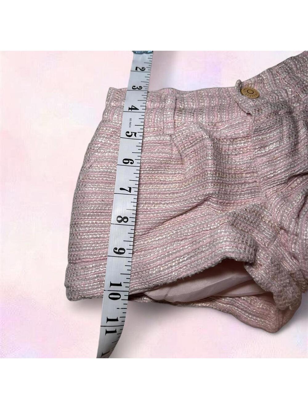 Pink Gymboree Tweed Style Shorts Size 4T - Picture 3 of 4